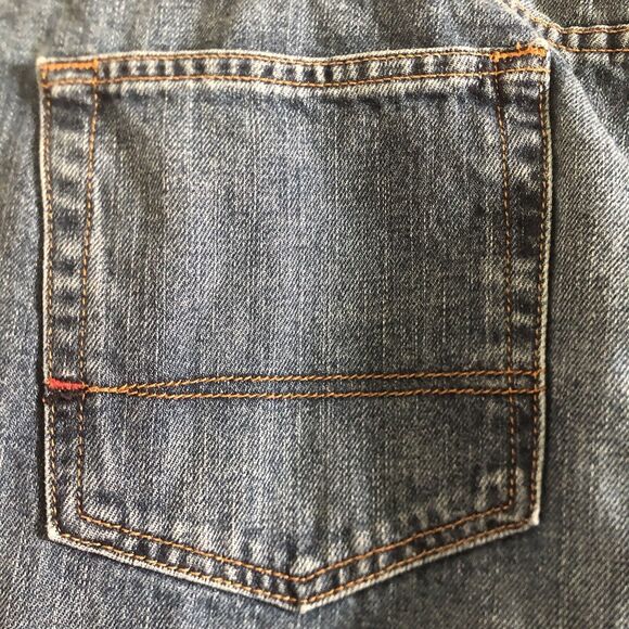 Tommy Hilfiger Men's 40-34 Classic Straight Leg Blue Cotton Denim Jeans - Picture 10 of 16